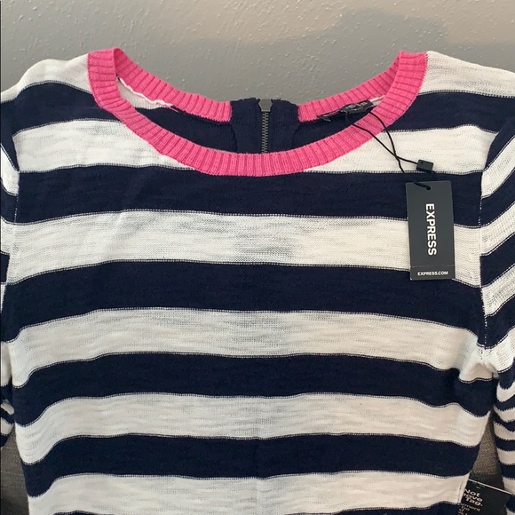HP 🌷🎉SALE NWT Express LS sweater dress - Picture 3 of 7